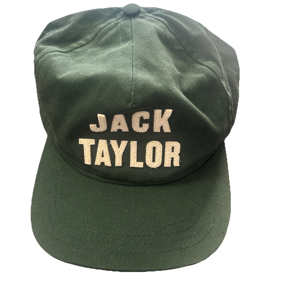 The Ampal Creative Jack Taylor Hat Green Embroidered Cap Adjustable Made USA